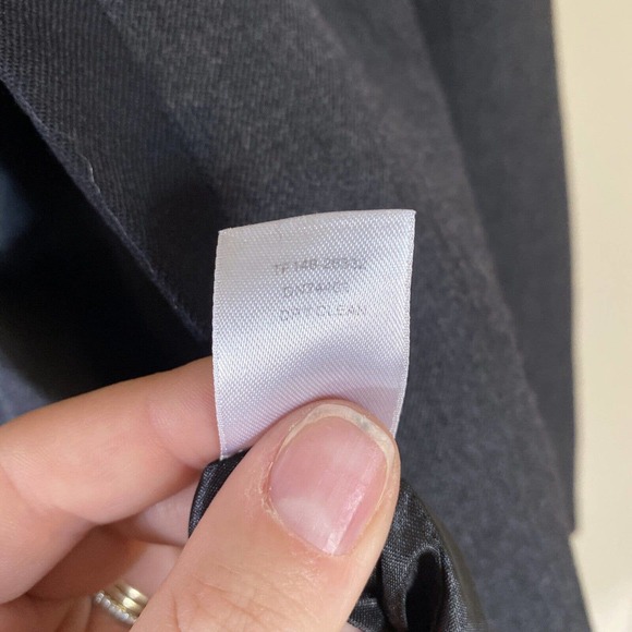 Pendleton 100% Virgin Wool Open Jacket/Blazer Women’s Gray Black Sz 6‎ - Picture 7 of 12